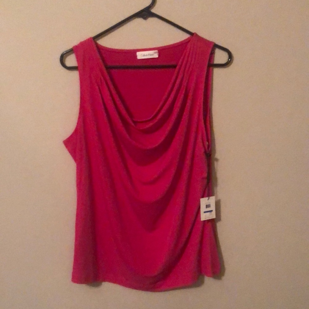 Pink Calvin Klein shell